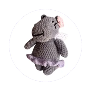 hippopotame en crochet