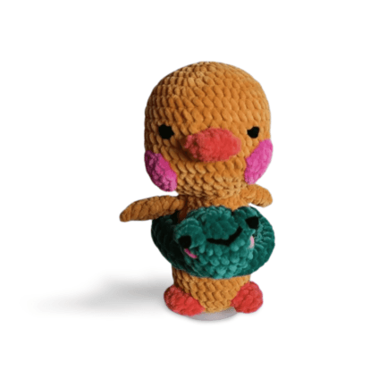 Canard en crochet avec bouée grenouille – Image 8