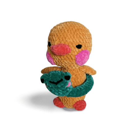 Canard en crochet avec bouée grenouille – Image 5