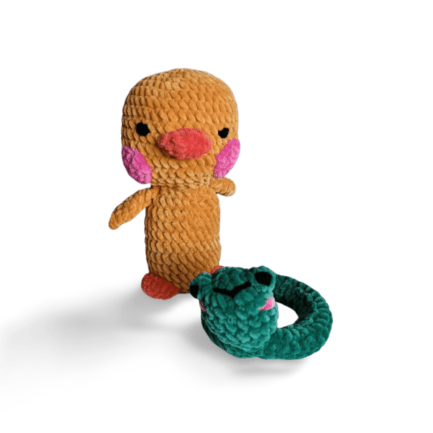 Canard en crochet avec bouée grenouille – Image 4