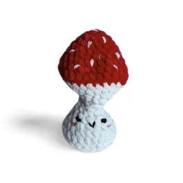 Champignon Pop It en Crochet – Fidget Toy Fait Main, Relaxation et Amusement