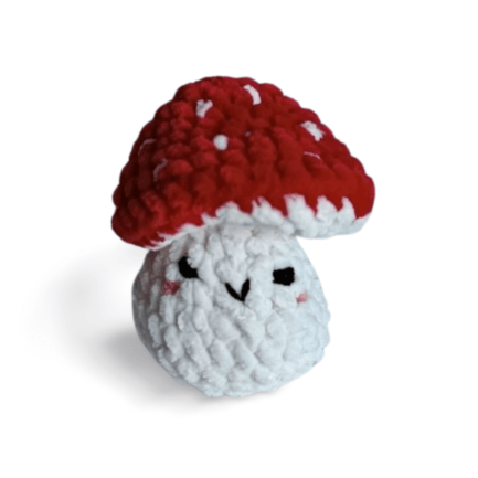 Champignon Pop It en Crochet - Fidget Toy Fait Main, Relaxation et Amusement – Image 3