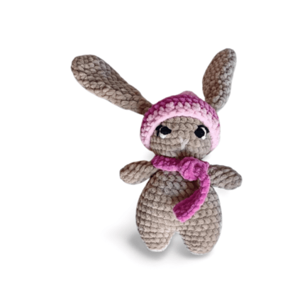 Lapin en crochet aux longues oreilles – Douceur et élégance – Image 2