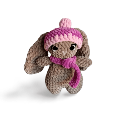 Lapin en crochet aux longues oreilles – Douceur et élégance – Image 3