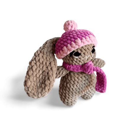 Lapin en crochet aux longues oreilles – Douceur et élégance – Image 4