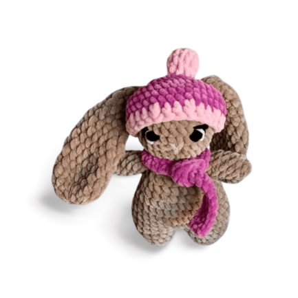 Lapin en crochet aux longues oreilles – Douceur et élégance – Image 5