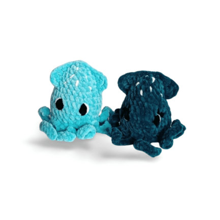 Petit Calamar en crochet Tout Doux - Cadeau de Naissance Parfait – Image 3