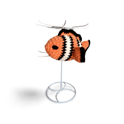 Poisson-clown en crochet – Le plus adorable des petits farceurs !