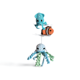 Poisson-clown en crochet – Le plus adorable des petits farceurs !