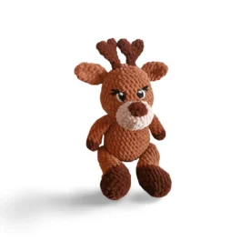 Renne en crochet tout doux