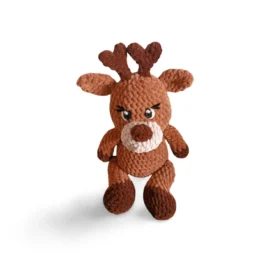 Renne en crochet tout doux